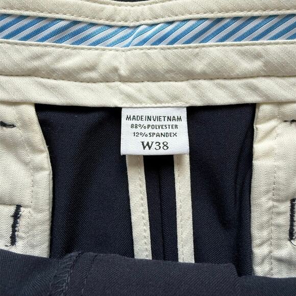 Footjoy Men's Navy Blue Golf Shorts Size 38 Waist 9" Inseam - Picture 3 of 7